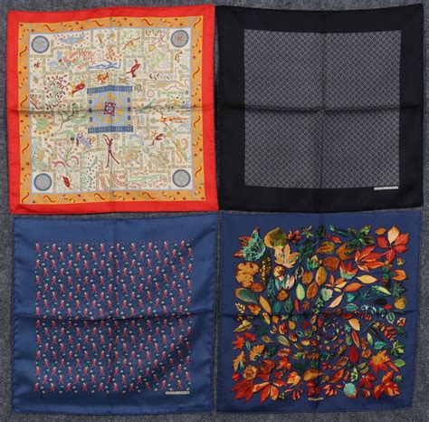 hermes men's handkerchief.